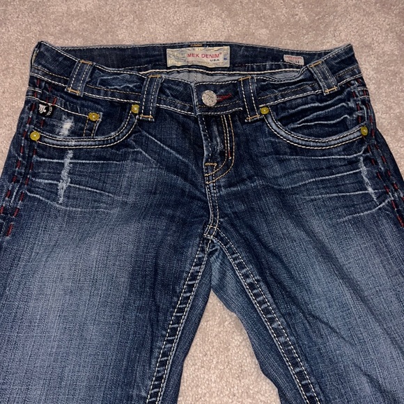 Mek denim blue boot cut - Picture 2 of 6